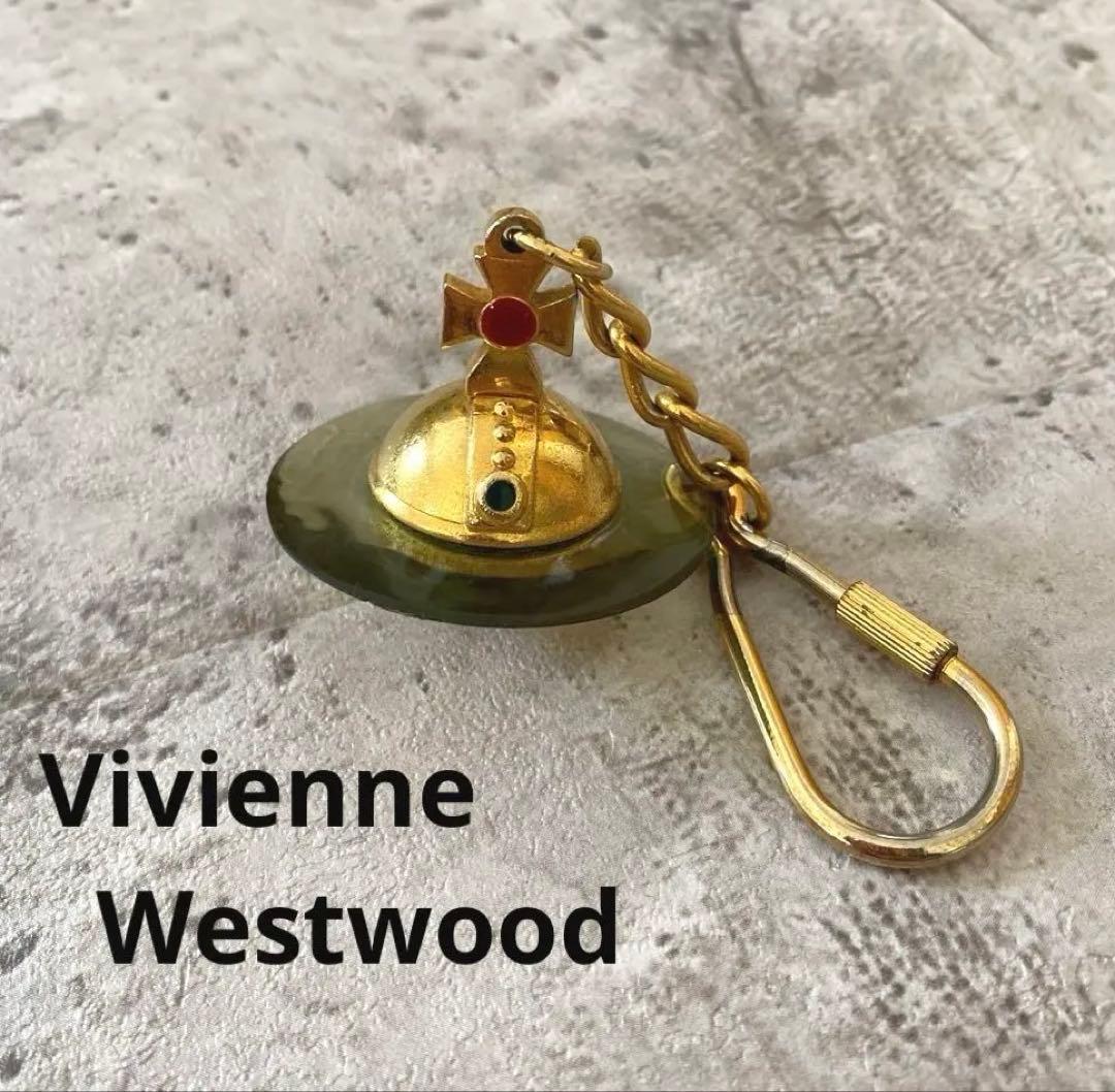 希少vivienne westwoodヴィヴィアンゴールド オーブ キーホルダー