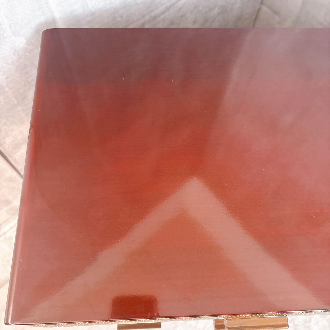 【極美品】露木清次作 箱根寄木細工　麻の葉模様 小箪笥　民芸家具