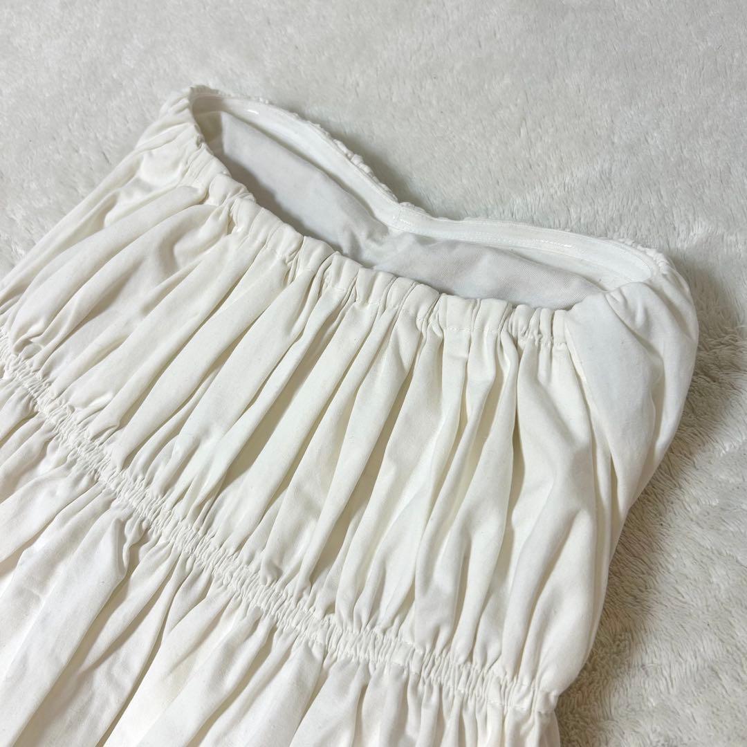 【タグ付き新品】searoomlynnウエストShapeパッドinベアトップス白