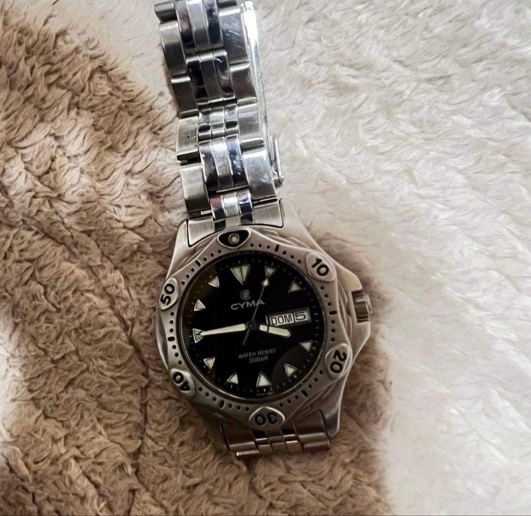 稼働美品　ビンテージダイバー　　スイス製品