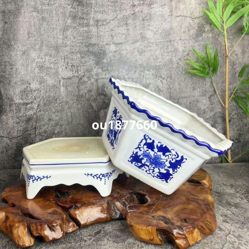 盆栽鉢 青磁鉢 山野草鉢 多肉植物 植木鉢 小品大品盆栽鉢 陶器鉢置物