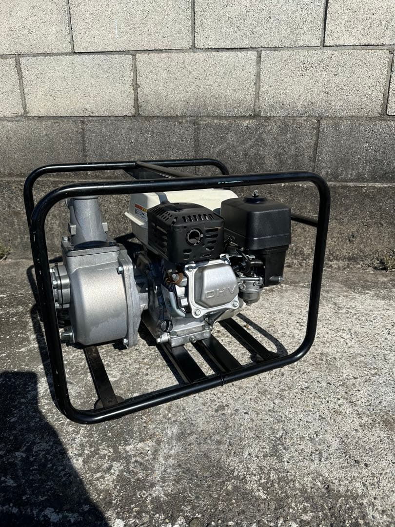 （動作確認済み）KOSHIN 4サイクル ポンプ KH-50P、エンジンOK！