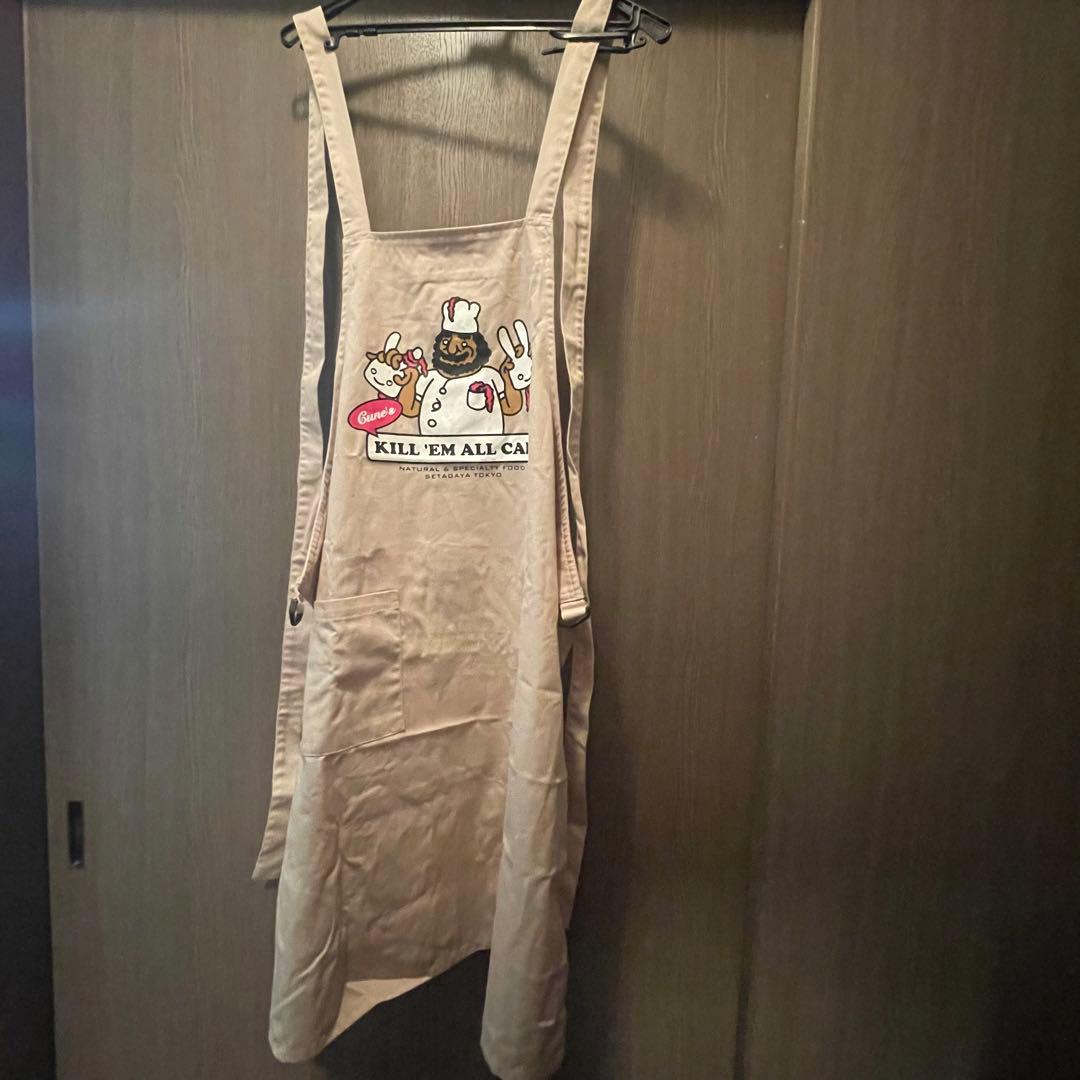 未使用★レア　CUNE キューン　エプロン　 Kill' Em All cafe