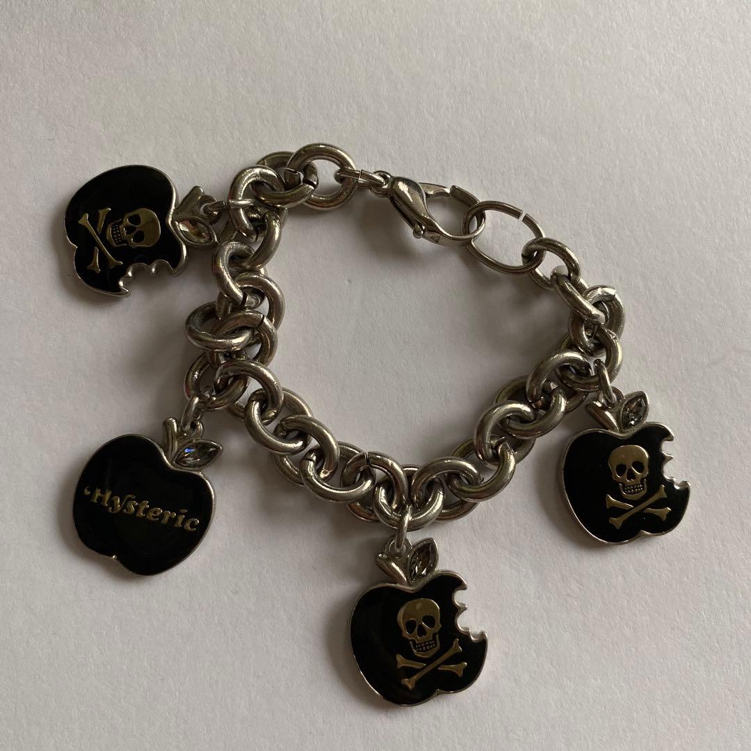 希少　レア　ヒステリックグラマー SKULL APPLE ブレスレット