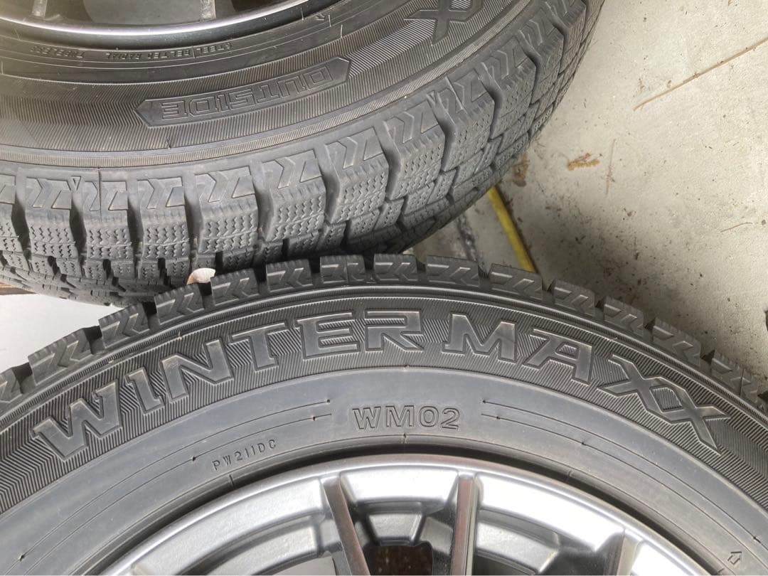 memesho→さん専用②2022年バリ山！ダンロップ145/80R13軽自動車