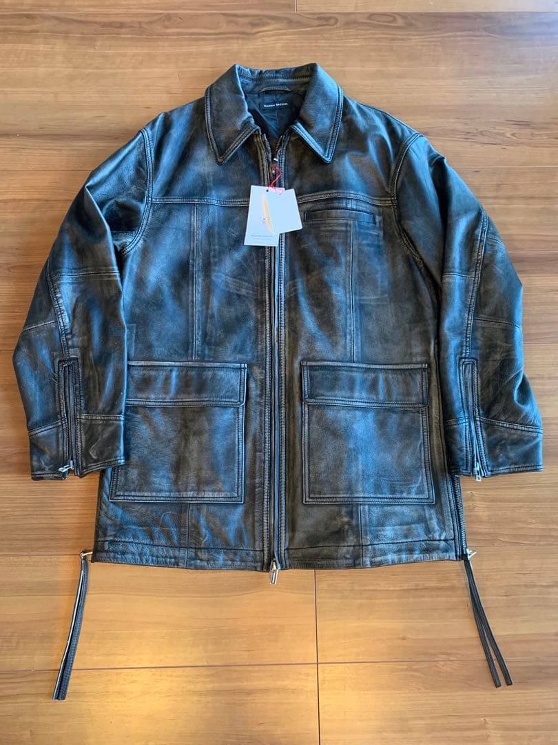 ★Leather Single Soutien Colored Jacket★