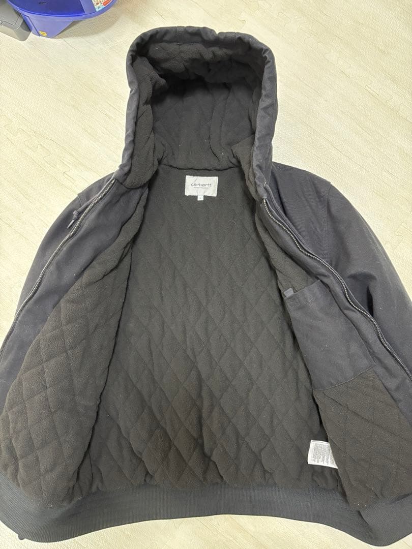 ジャケット・アウター Carhartt WIP ACTIVE JACKET Black(rigid)