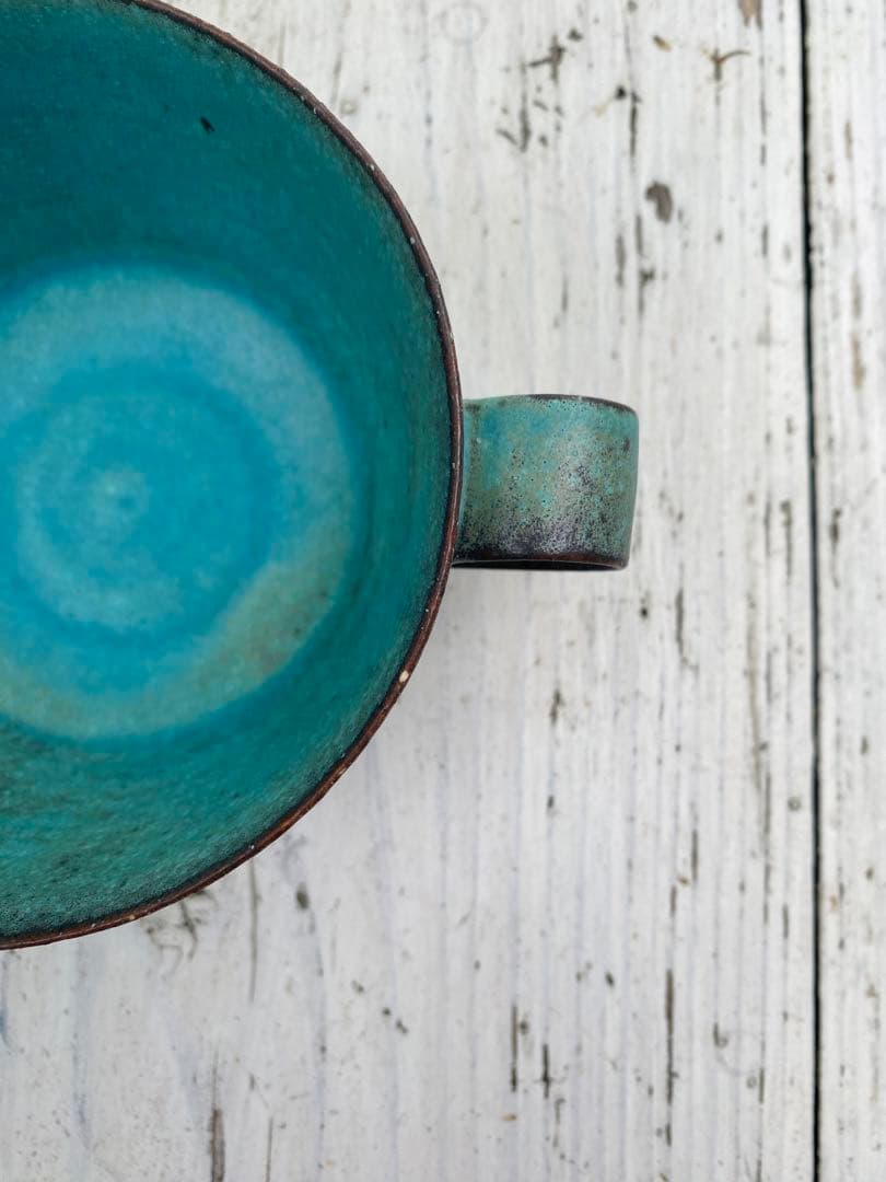 【新品未使用】 鈴木麻起子 スープカップ2客 La Maison de Vent