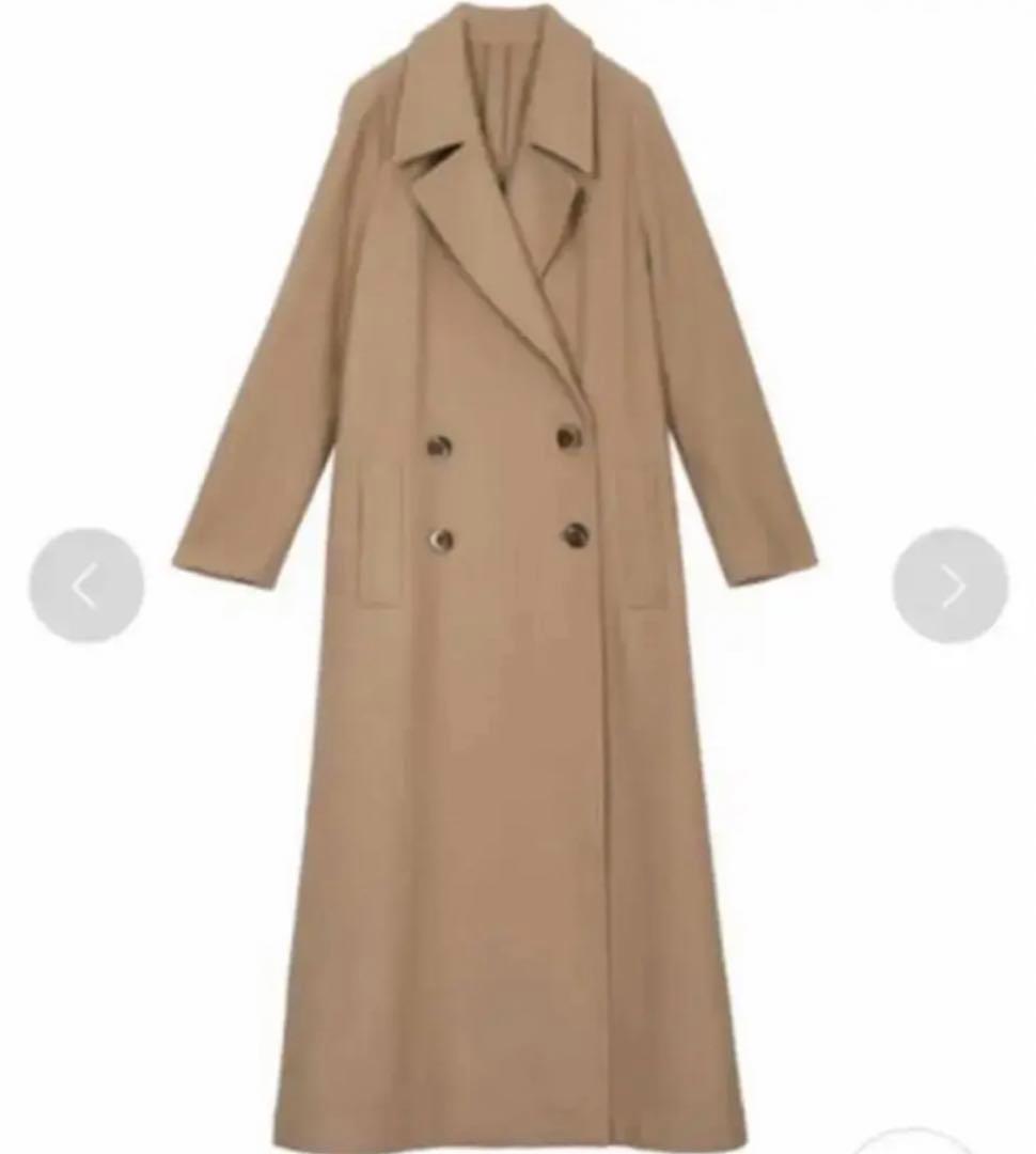 【Ameri Vintage】LITTLE FLARE LONG COAT