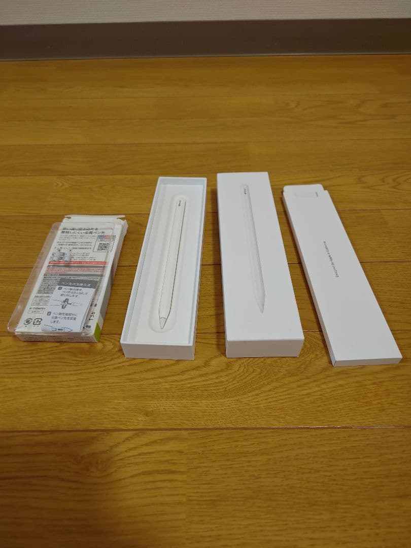 【美品動作確認済】Apple Pencil 第2世代 + 金属製極細ペン先セット