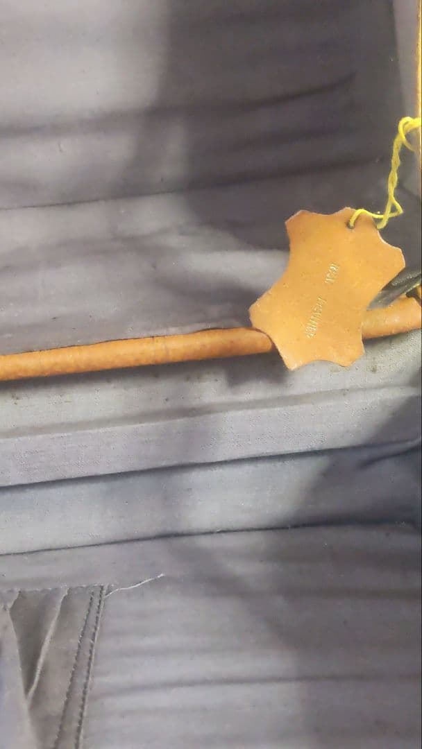 【本革】 トランクケース キャメル 鍵付き(色褪せ、日焼け、若干染みあり)