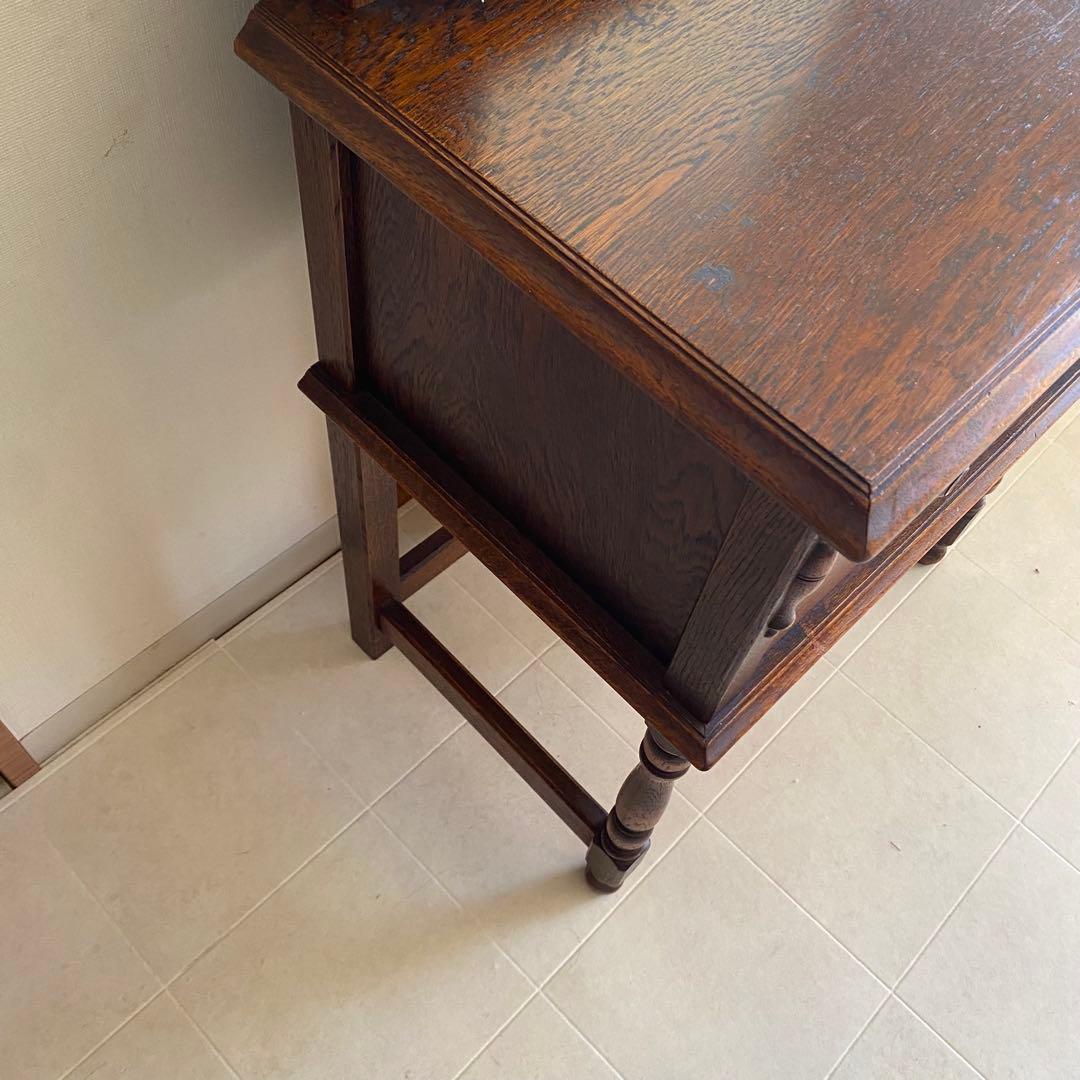 美品　三越ブルージュ　三越　ドレッサー　デスク　英国カントリー　三越家具　オーク