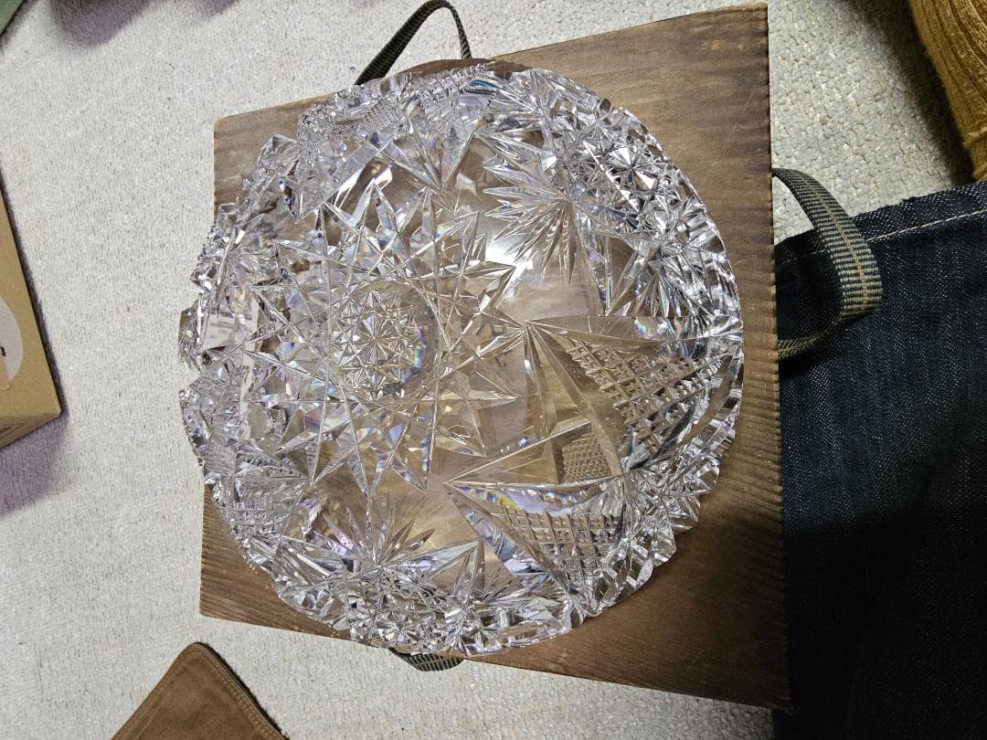 幕末舶来品 ギヤマン菓子器