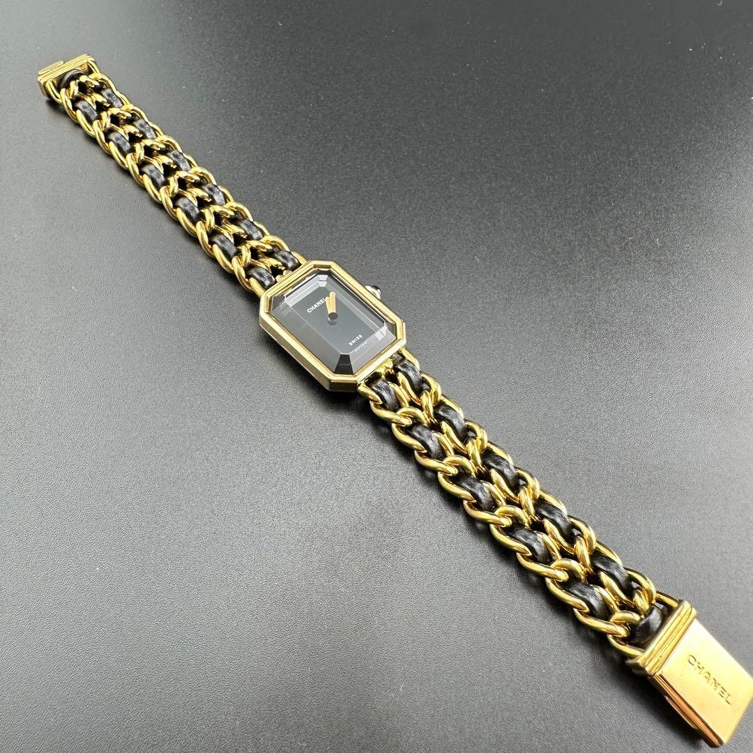★美品　CHANEL プルミエール　腕時計　L 電池交換済　ＡＮ90939