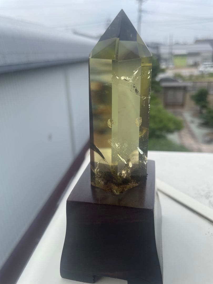 ⭐︎美品　シトリン六角柱　天然石