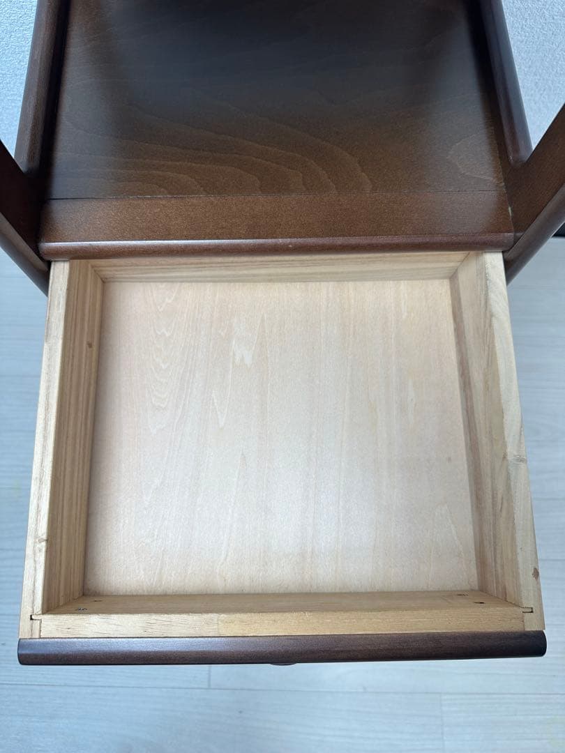 karimoku カリモク 電話台 FAX台 花台 飾り台 収納棚 ※i4※