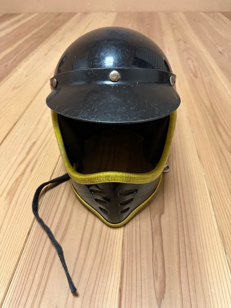 GRANT ヴィンテージ　オフロード ヘルメット VMX 黒 黄