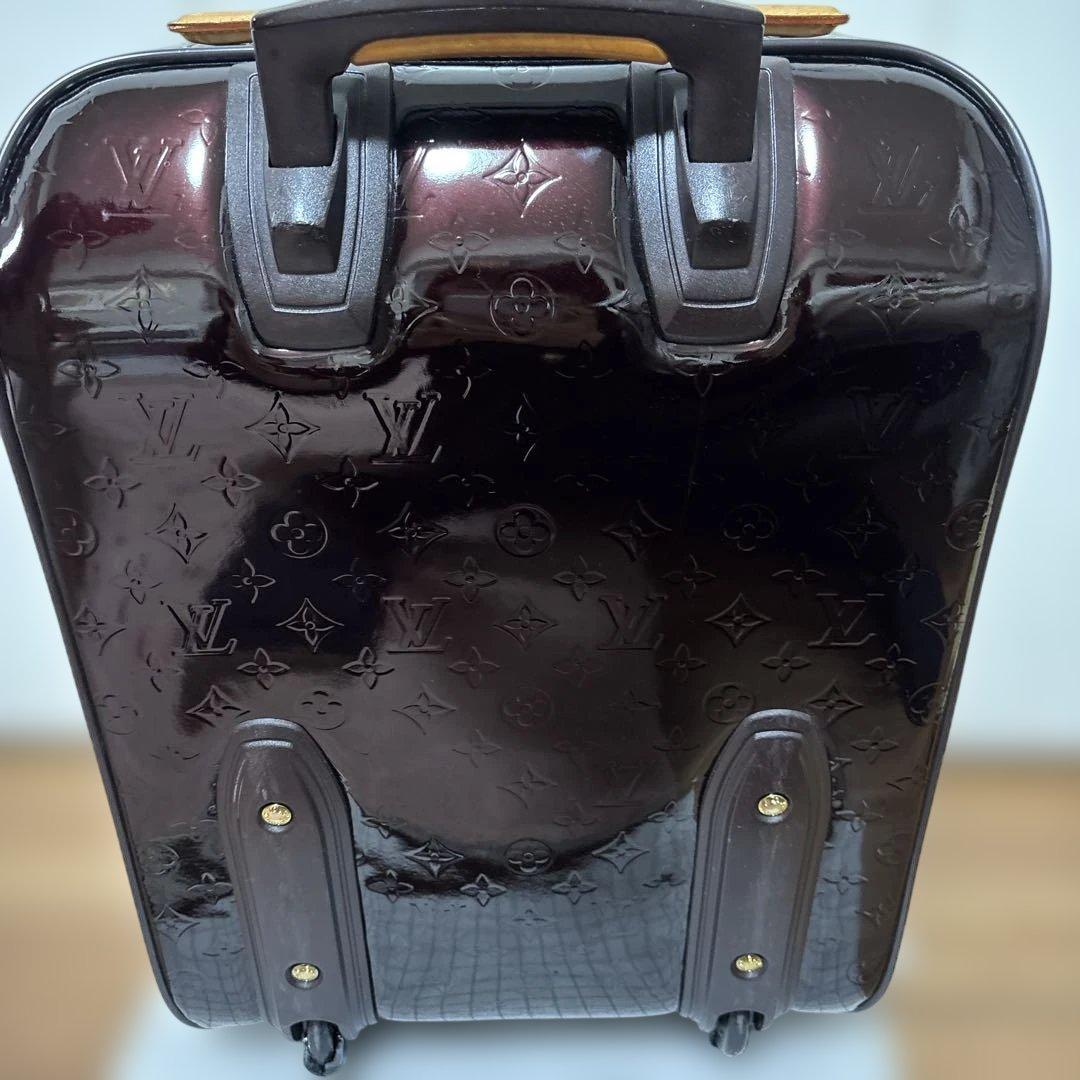 Louis Vuitton ヴェルニ パープル　ペガス45 キャリーケース