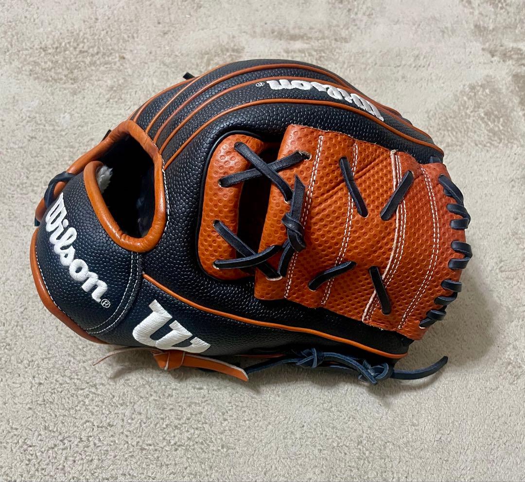 ※希少品　軟式ウィルソンX2型　スピンコントロールレザー　大谷翔平激似グローブ