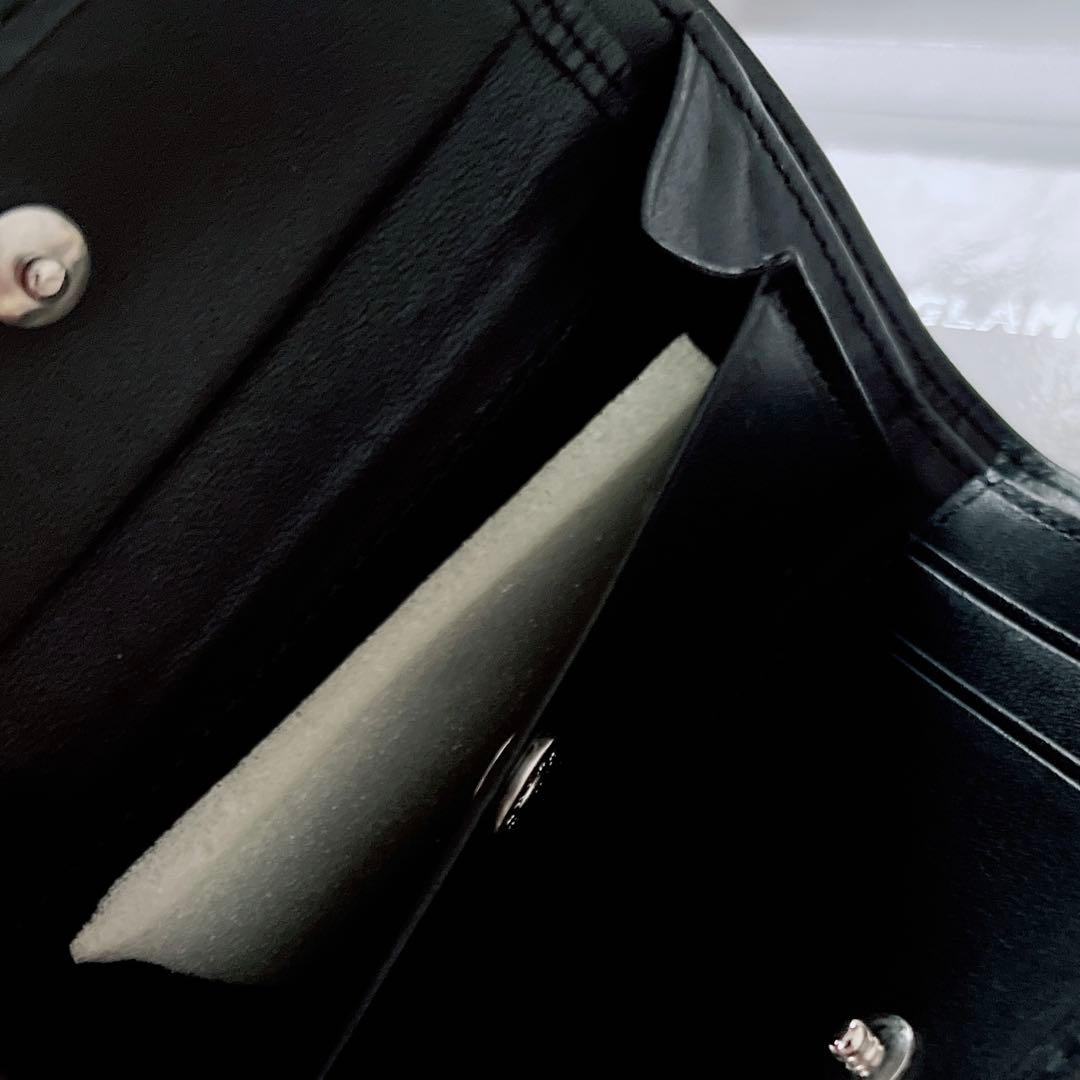 限定値下げ★ヒステリックグラマー ロゴスタッズ 三つ折りウォレット 財布 未使用