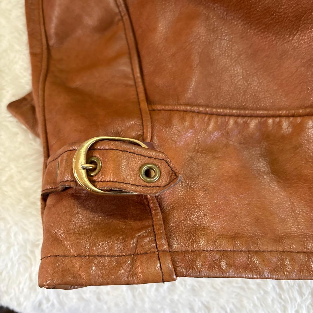 【米国製】Schott レザー ライダースジャケット 40ライナー付 本革