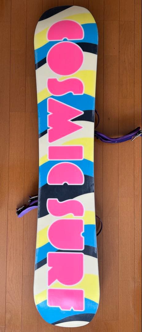COSMIC SURF スノーボード 147cm ビンディング付き 初心者向け