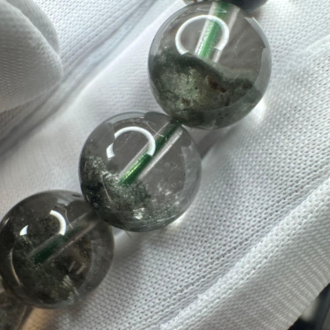 【高品質】グリーンガーデンクォーツ　10.7mm