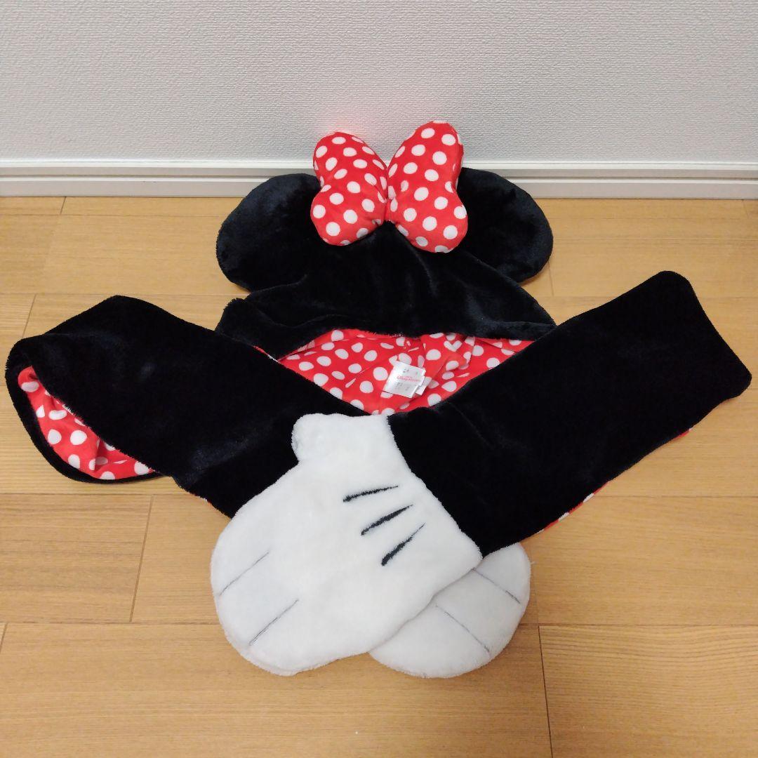 ミニー　手袋付きマフラーファンキャップ