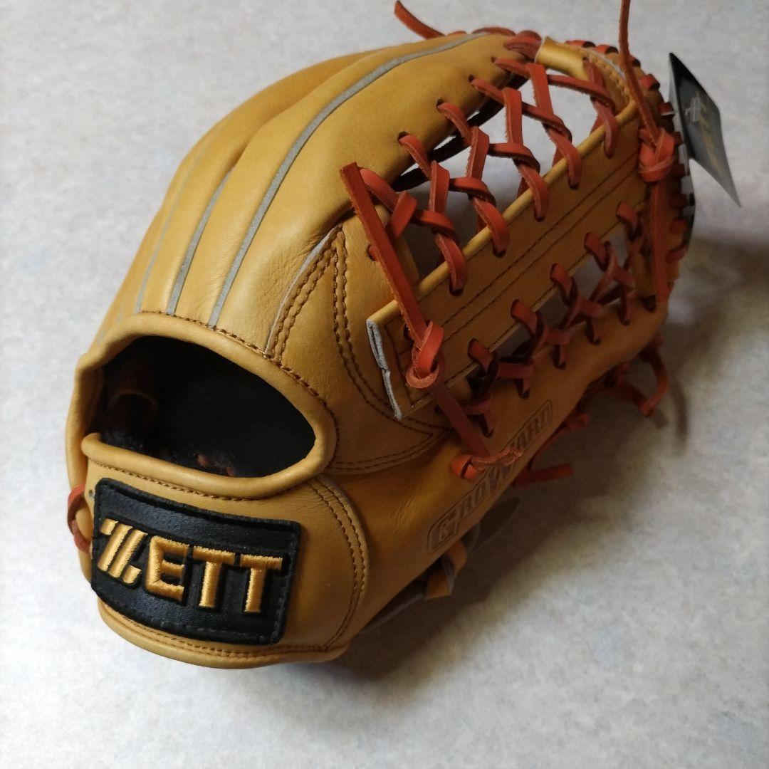 ZETT 軟式野球グローブ GROWARD ブラウン
