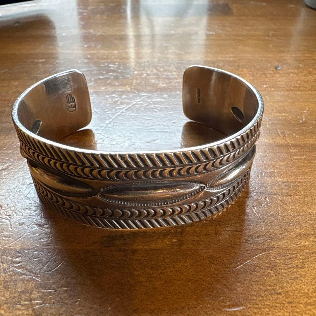 インディアンジュエリー バングル Arron Todelena 美品