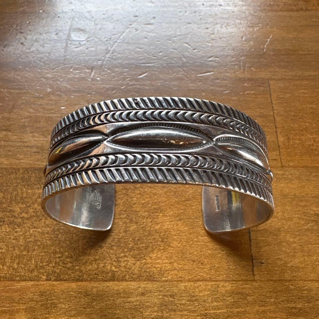 インディアンジュエリー バングル Arron Todelena 美品