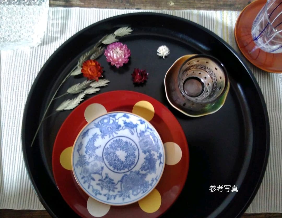 3枚ご成約済【5枚】明治期　印判小皿【骨董　小皿】