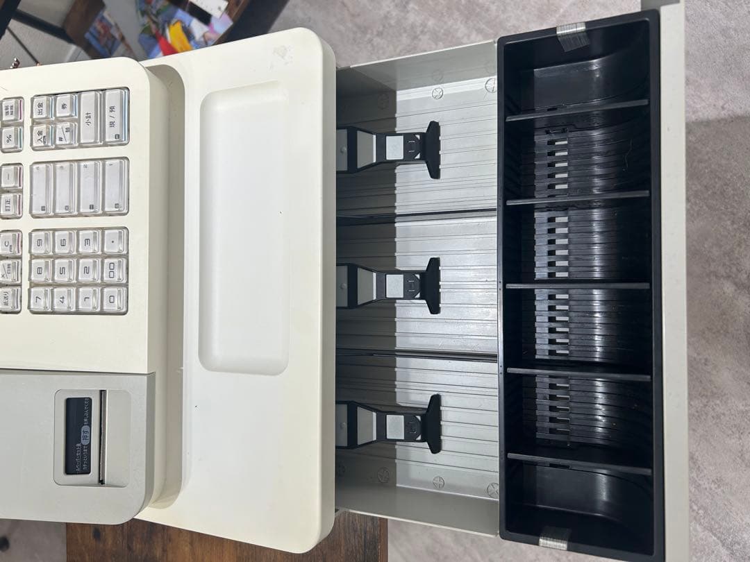 CASIO 電子レジスター 現金引き出し付き