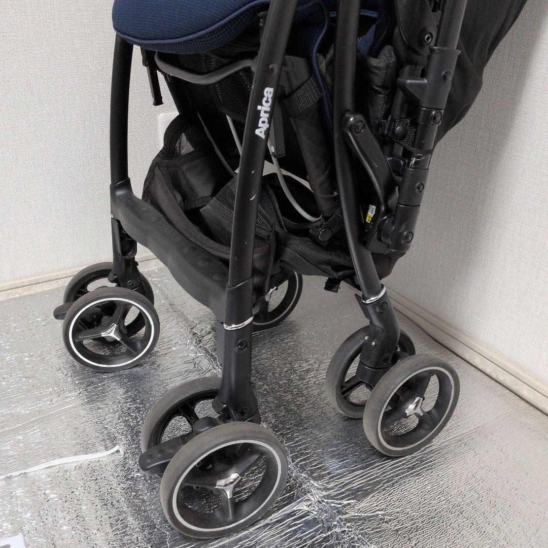 Aprica AB型ベビーカー ラクーナ ビッテ クッション ネイビー 付属品