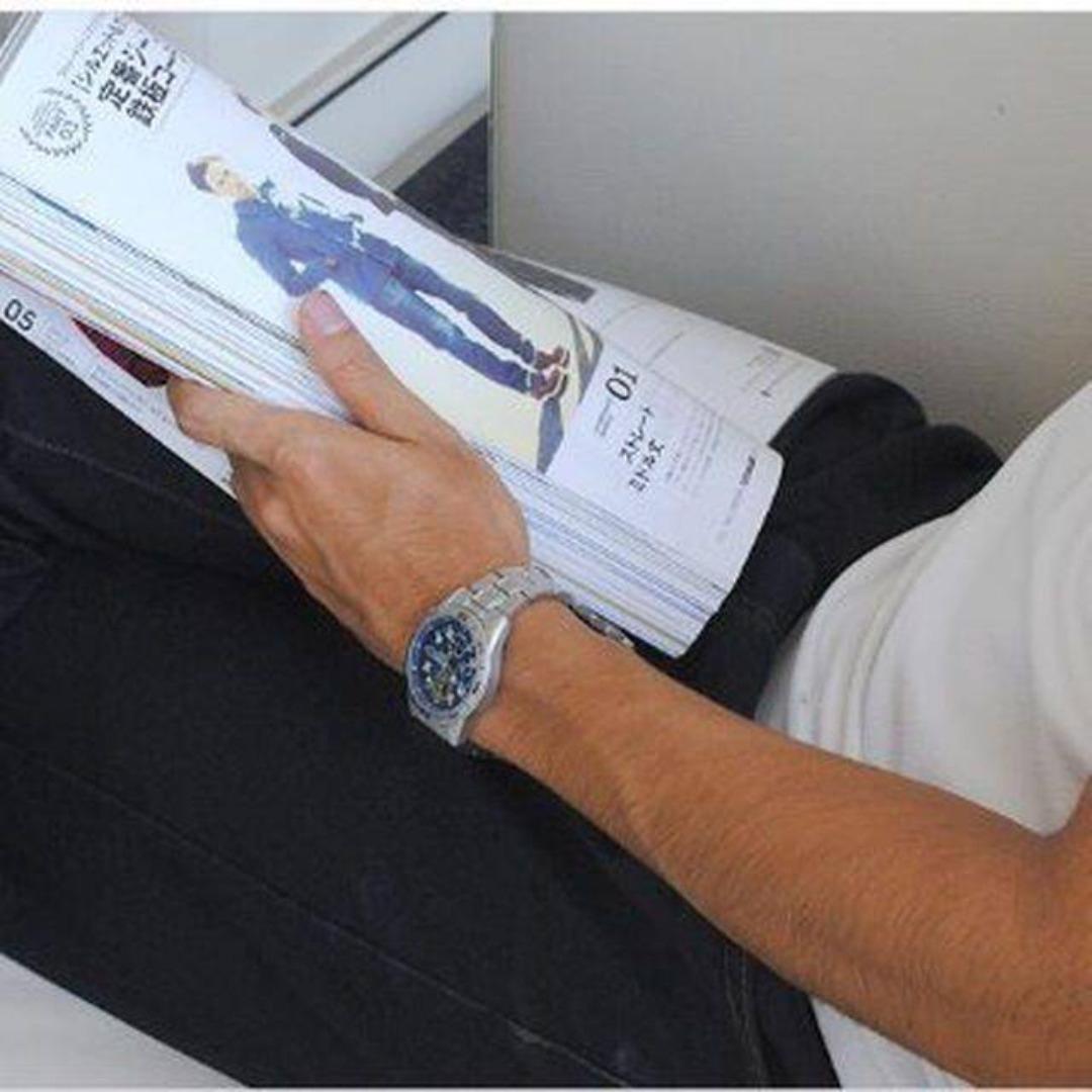 セイコー時計☆スポーティかつスタイリッシュ！！クロノグラフ☆メンズ