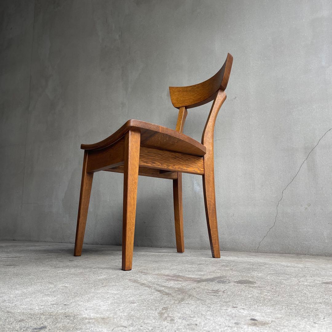 廃盤　希少　極美品　飛騨清見工房　ダイニングチェア　オーク無垢材