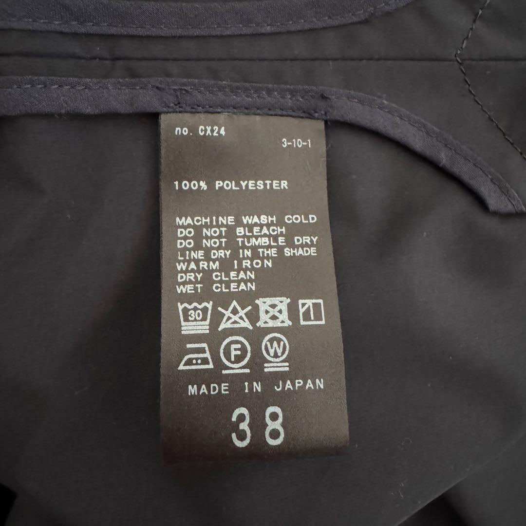 【お値下げ】IENA ポプリンオーバーショート 38 ネイビー