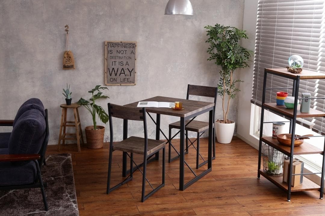 【新品・送料無料】【3点セット】courage 幅70cmテーブル+チェア2脚