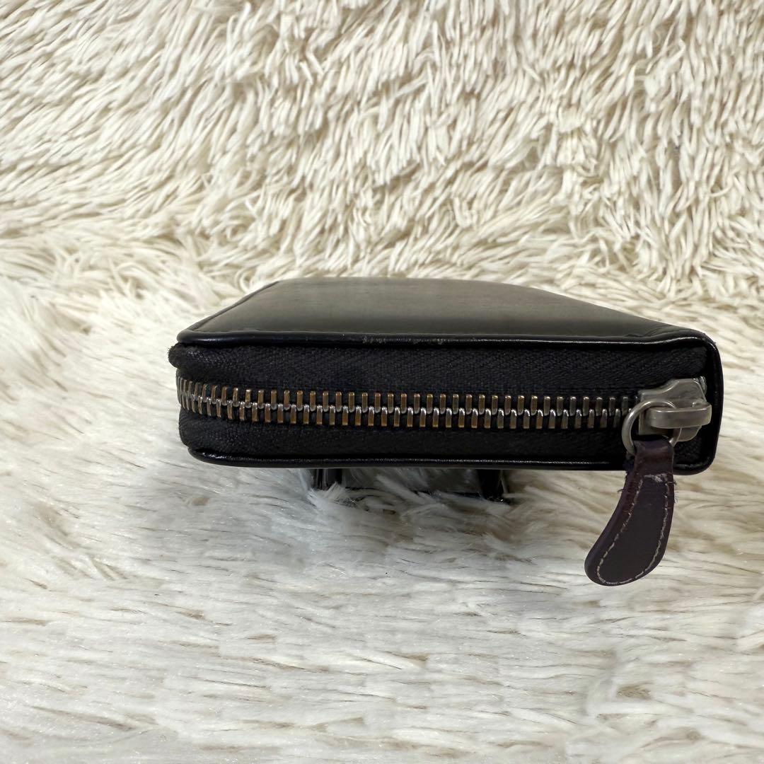 エッティンガー ETTINGER ラウンドファスナー 長財布 ブラック 内側紫