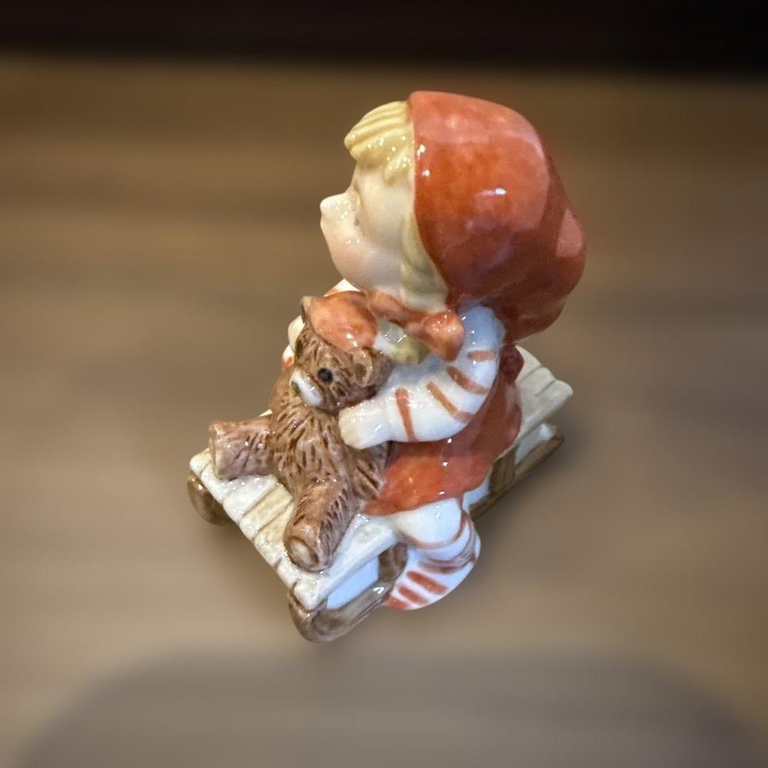 ロイヤルコペンハーゲン 置物 PIXIE WITH SLEIGH シリーズ