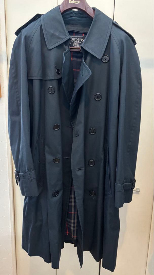 Burberry バーバリー トレンチコート ネイビー 紺
