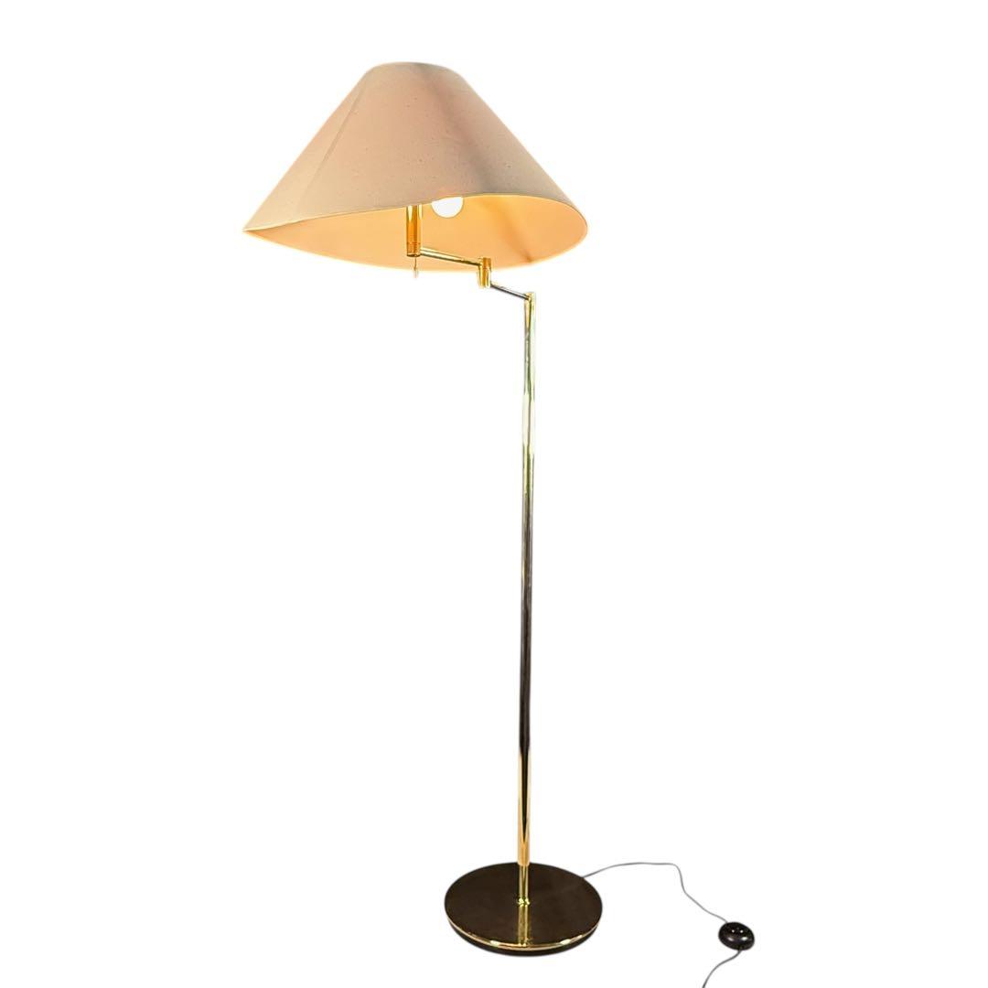 HR770 スイングアーム　90年代フロアスタンド　モダン3灯　首都圏無料配送