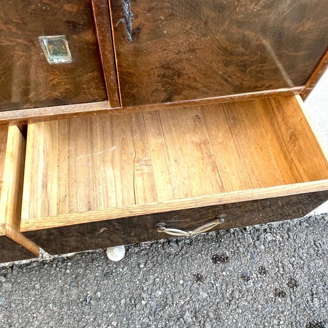 レトロ家具 昭和レトロなアンティーク茶箪笥 アンティーク