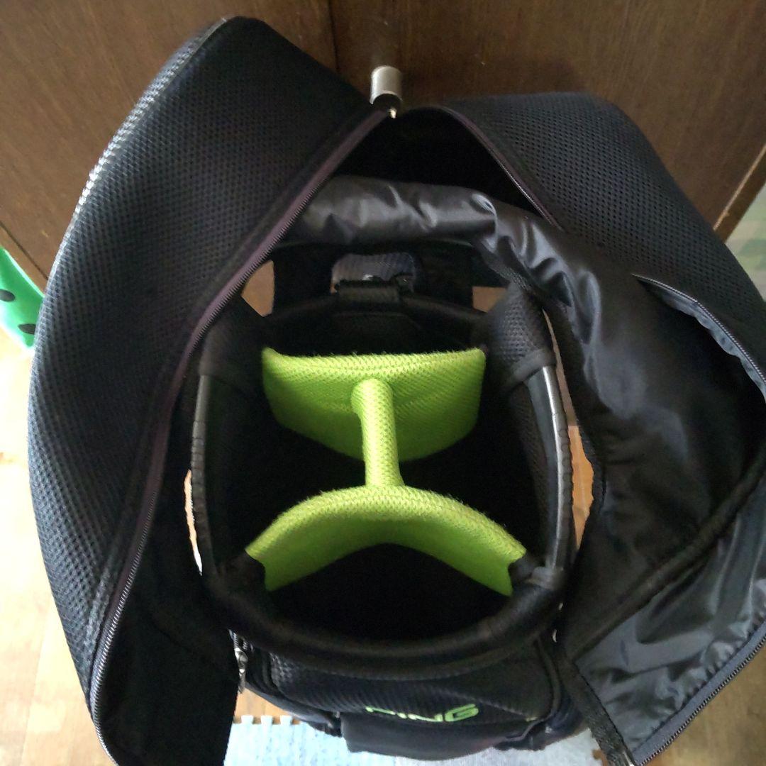 PING キャディバッグ ブラック/グリーン