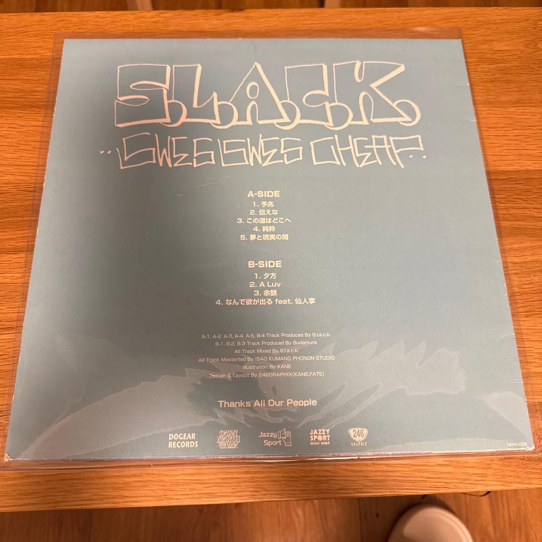 SWES SWES CHEAP レコード 5lack slack 日本語ラップ