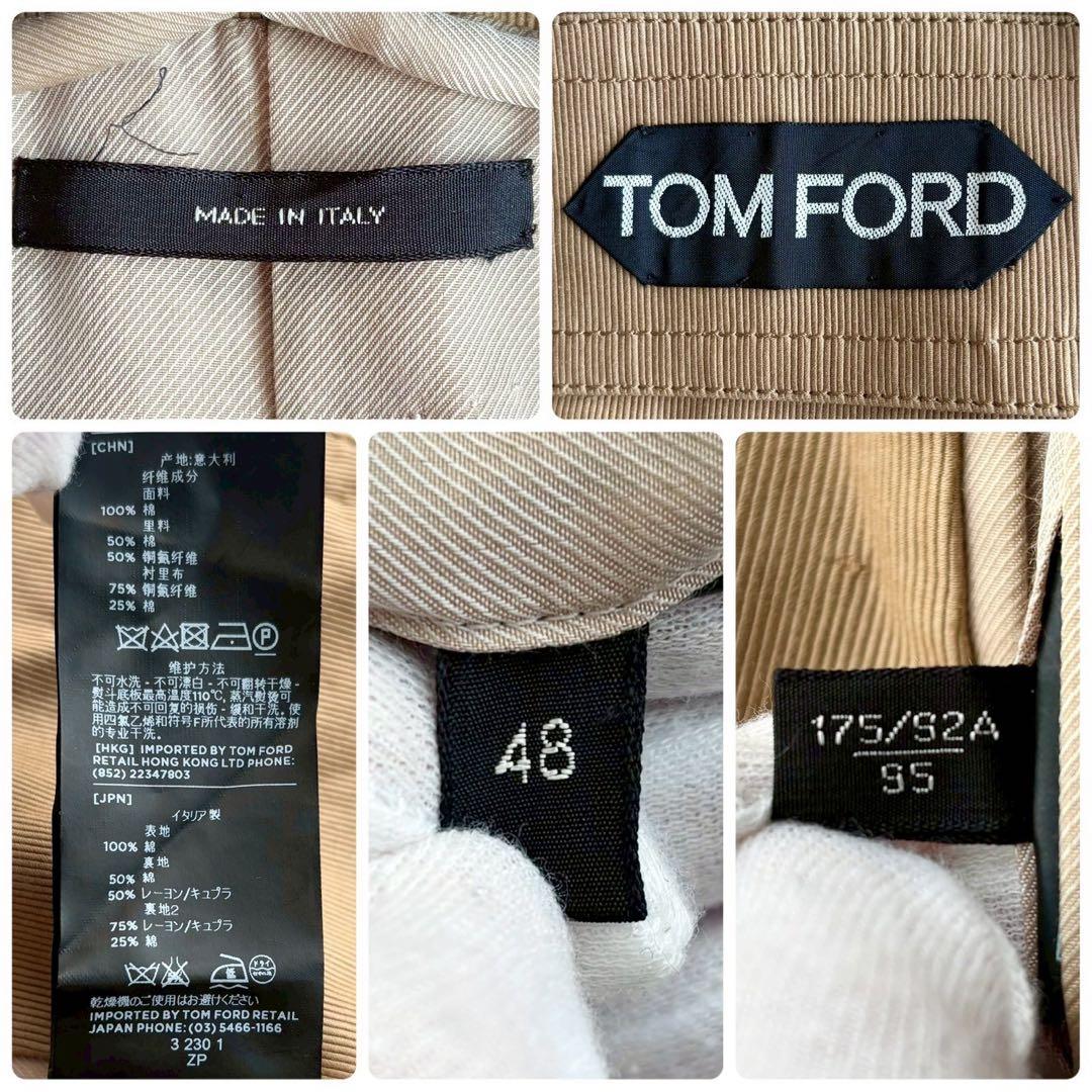 希少◆トムフォード ダブルボタン トレンチ コート ジャケット ヴィンテージ M