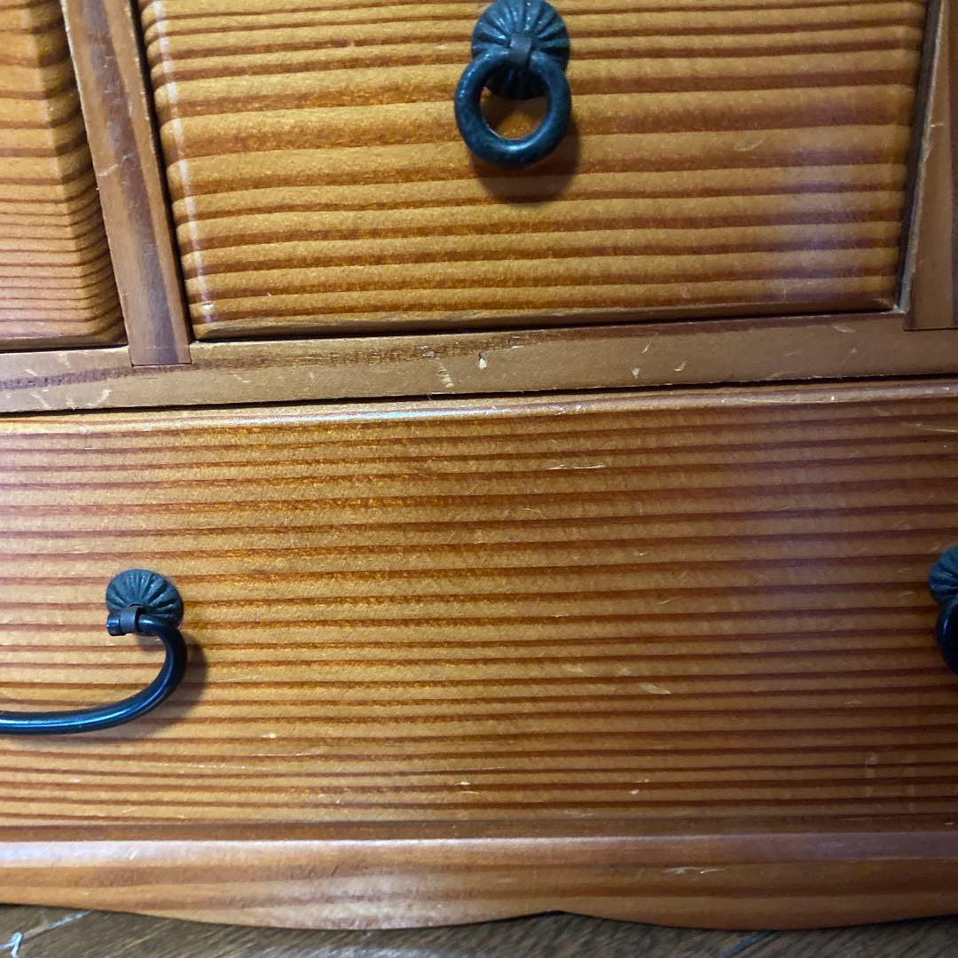 薬箪笥　木製和風デザイン23引き出し　チェスト　小箪笥