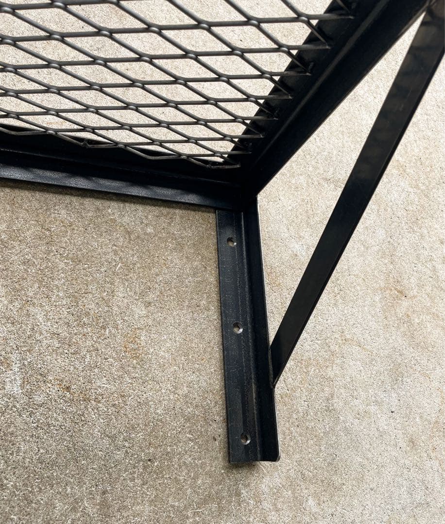 アイアンウォールシェルフＢ ［幅100㎝］アイアン家具　ラック　壁収納