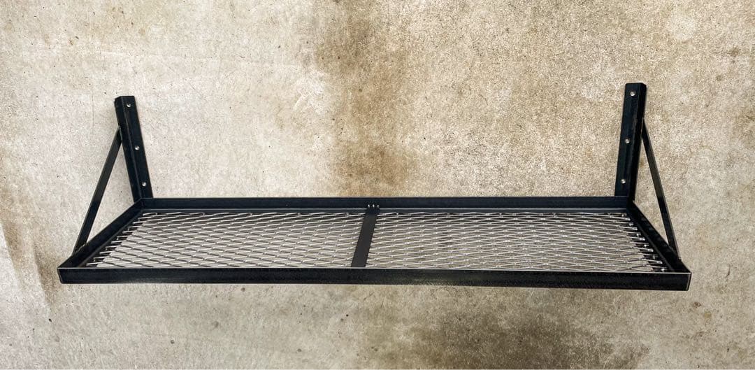 アイアンウォールシェルフＢ ［幅100㎝］アイアン家具　ラック　壁収納