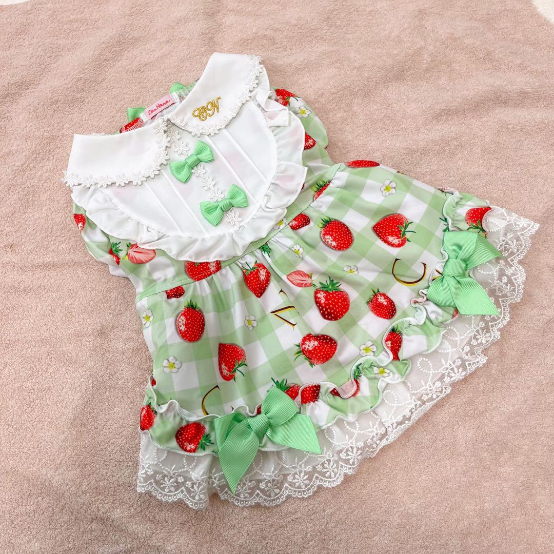 きゃんナナ いちごプリンセスワンピース 限定色 Lサイズ